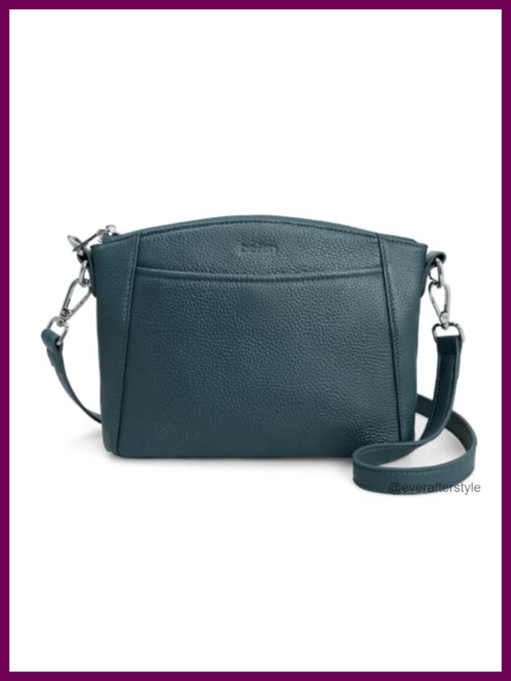 Genuine Leather Small Crossbody Bag Anti-Theft RFID Travel Purse